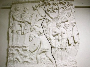 mil-a-traiansaule Roman Soldiers In Battle